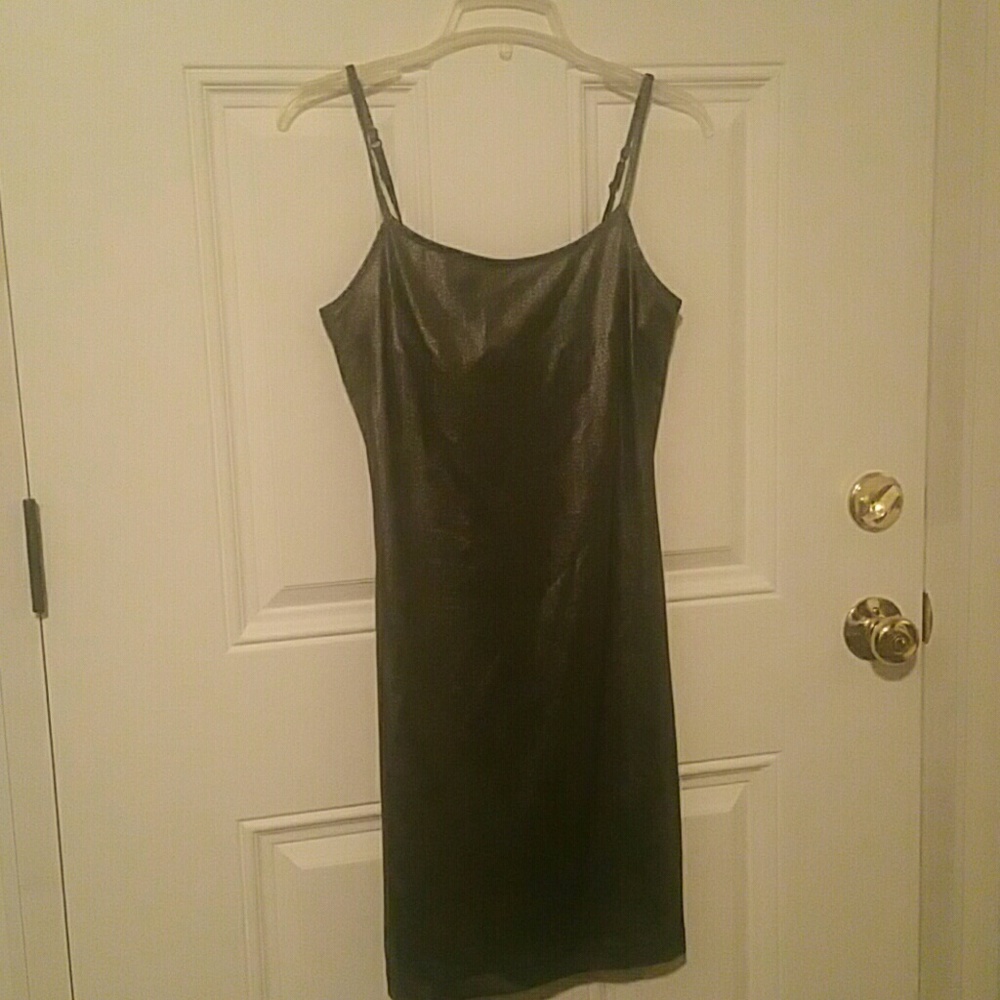 EXPRESS SHIMMER BLACK DRESS